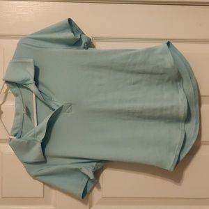 No Boundaries Blue collared shirt